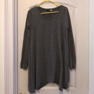 Heather Grey Long Sleeve Dress